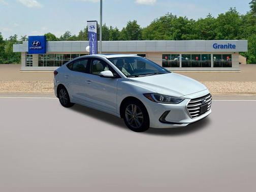 Quartz White Pearl 2018 Hyundai ELANTRA Value Edition