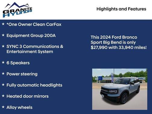 2024 Ford Bronco Sport Big Bend
