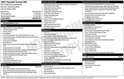 2021 Hyundai TUCSON SEL