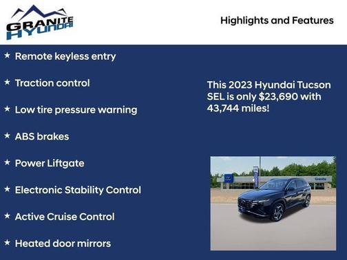 2023 Hyundai TUCSON SEL