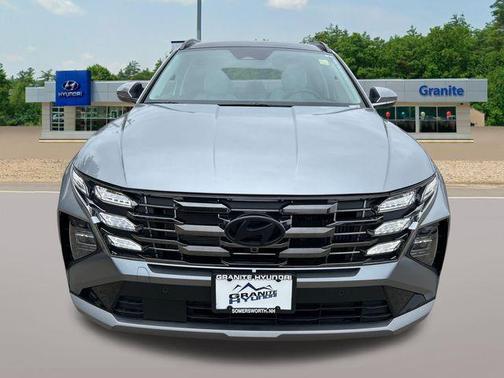 Shimmering Silver 2026 Hyundai TUCSON Hybrid Limited