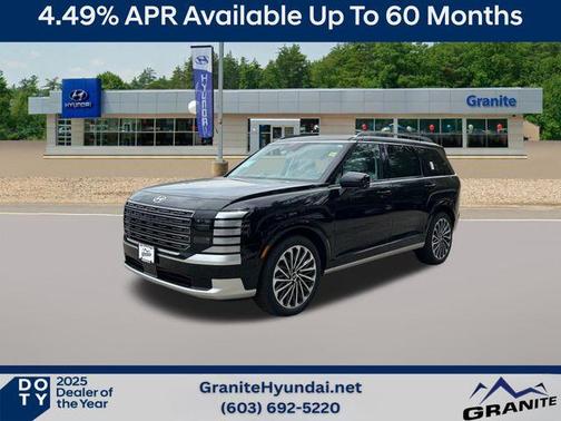 Abyss Black Pearl 2026 Hyundai Palisade Hybrid Calligraphy