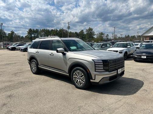 Silver Metallic 2026 Hyundai Palisade Hybrid SEL Premium 7P