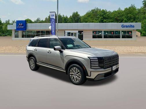 Silver Metallic 2026 Hyundai Palisade Hybrid SEL Premium 7P
