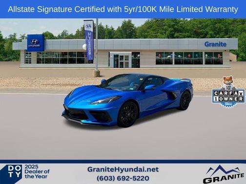 Rip Tide Blue 2024 Chevrolet Corvette Stingray w/3LT