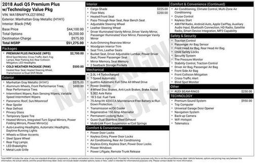 2018 Audi Q5 2.0T Tech Premium