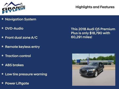 2018 Audi Q5 2.0T Tech Premium