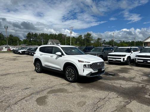 Quartz White 2022 Hyundai Santa Fe Plug-In Hybrid SEL Convenience