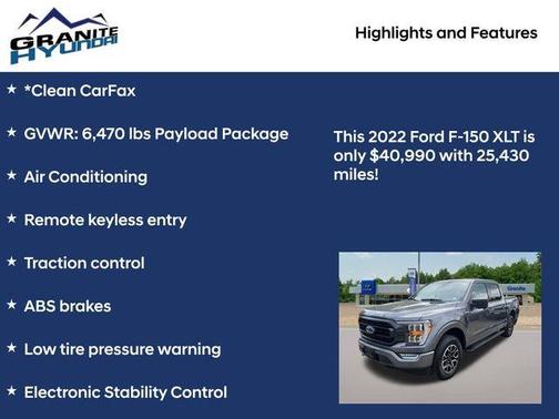 2022 Ford F-150 XLT