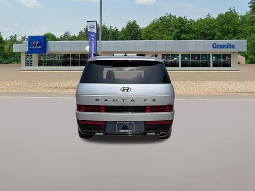 Shimmering Silver 2026 Hyundai SANTA FE Calligraphy
