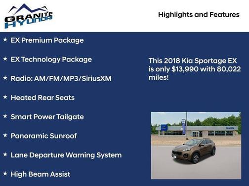 2018 Kia Sportage EX