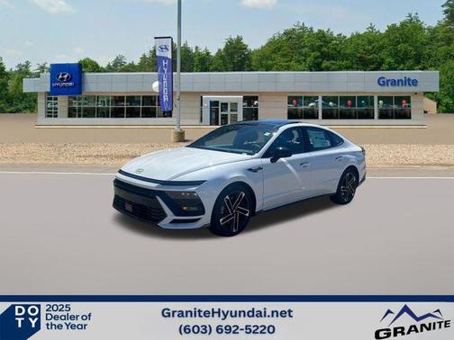 White 2026 Hyundai SONATA N Line