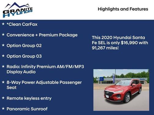 2020 Hyundai SANTA FE 2.4 SEL