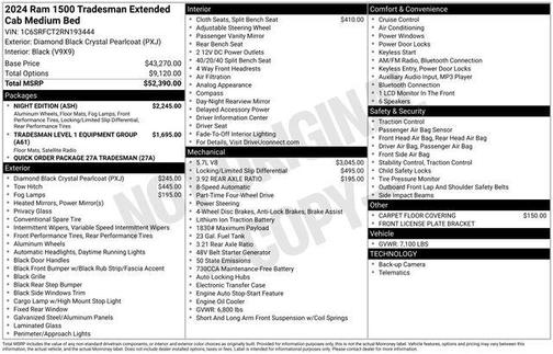2024 RAM 1500 Tradesman