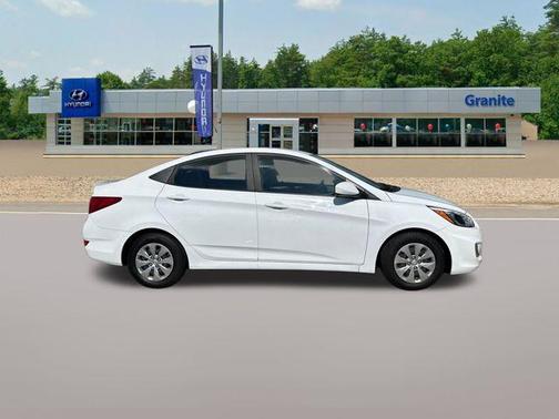Century White 2017 Hyundai Accent SE