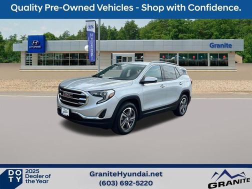 Quicksilver Metallic 2021 GMC Terrain SLT