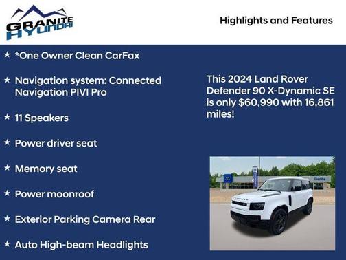 2024 Land Rover Defender P400 X-Dynamic SE