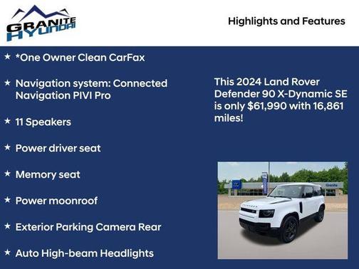 2024 Land Rover Defender P400 X-Dynamic SE