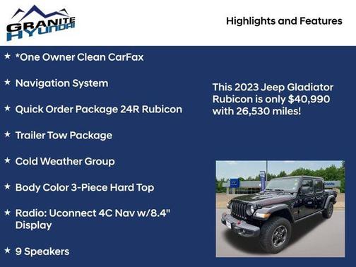 2023 Jeep Gladiator Rubicon