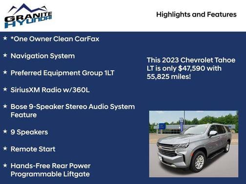 2023 Chevrolet Tahoe LT