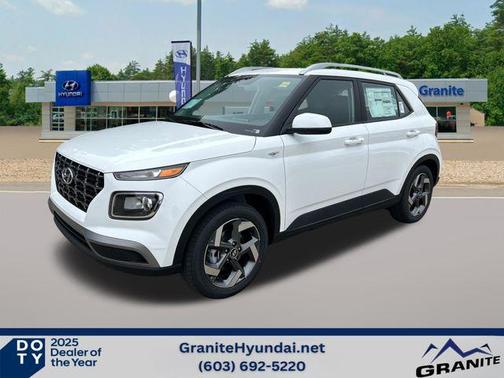 Lunar White 2026 Hyundai VENUE SEL