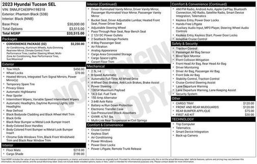 2023 Hyundai TUCSON SEL