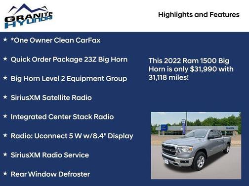 2022 RAM 1500 Big Horn