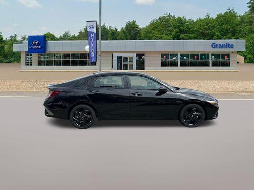 Black 2026 Hyundai ELANTRA SEL Sport
