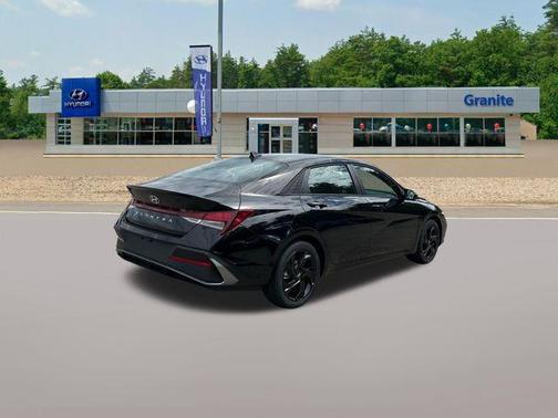 Black 2026 Hyundai ELANTRA SEL Sport