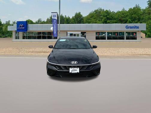 Black 2026 Hyundai ELANTRA SEL Sport