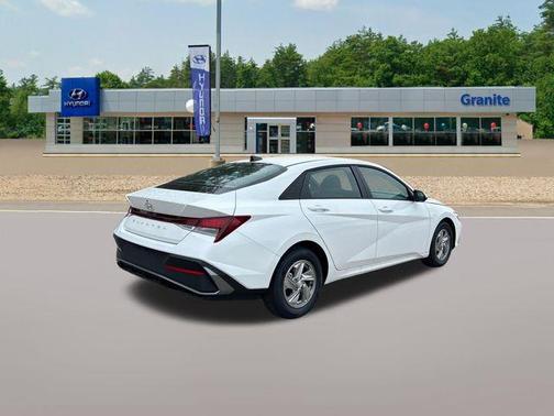 White 2026 Hyundai ELANTRA SE
