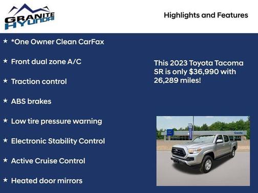 2023 Toyota Tacoma SR
