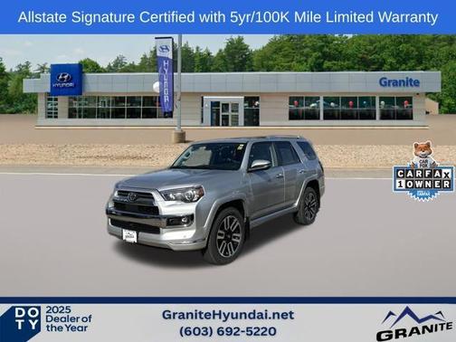 Silver 2023 Toyota 4Runner Limited