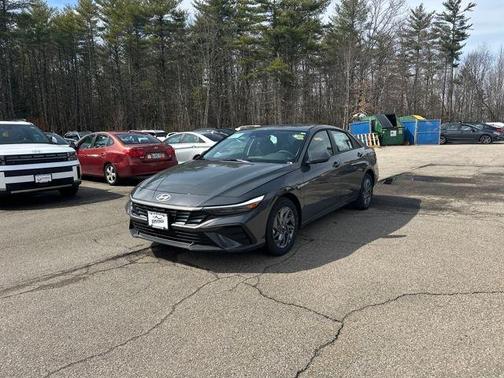 Gray 2026 Hyundai ELANTRA HEV Blue