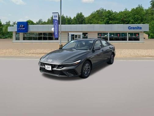 Gray 2026 Hyundai ELANTRA HEV Blue