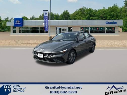 Gray 2026 Hyundai ELANTRA HEV Blue