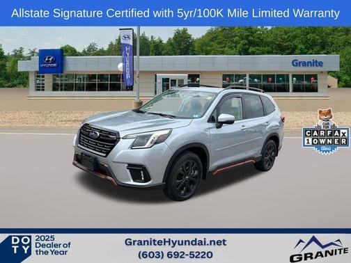 Ice Silver Metallic 2023 Subaru Forester Sport