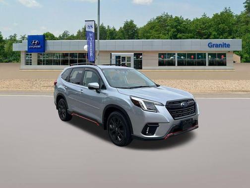 Ice Silver Metallic 2023 Subaru Forester Sport