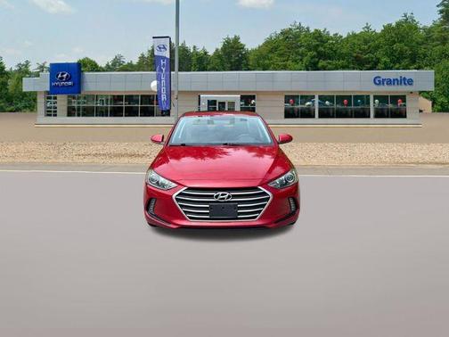 Scarlet Red 2017 Hyundai ELANTRA Value Edition