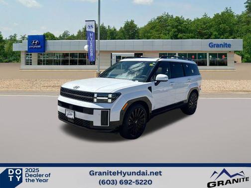 White 2026 Hyundai SANTA FE Calligraphy