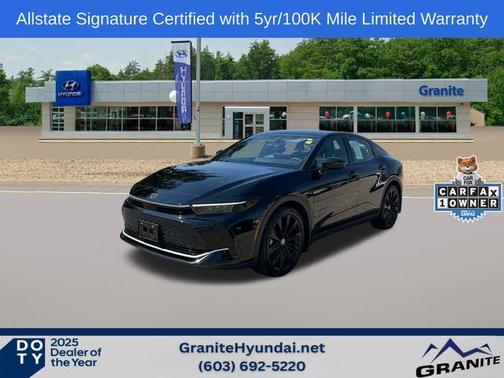 Black 2025 Toyota Crown NIGHTSHADE