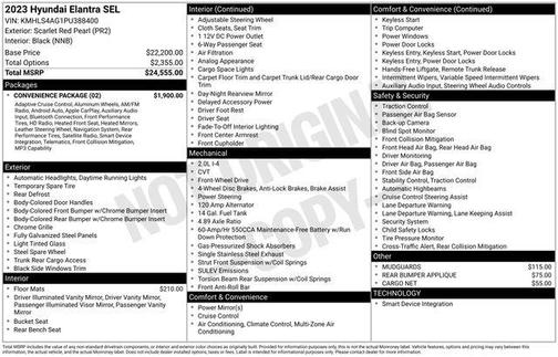 2023 Hyundai ELANTRA SEL