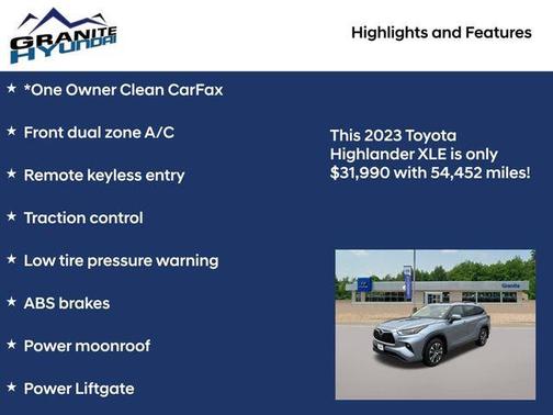 2023 Toyota Highlander XLE