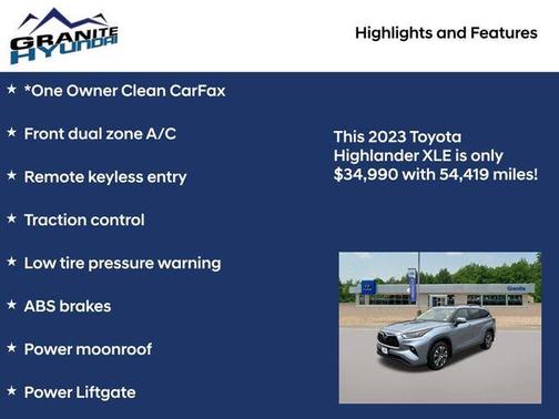 2023 Toyota Highlander XLE