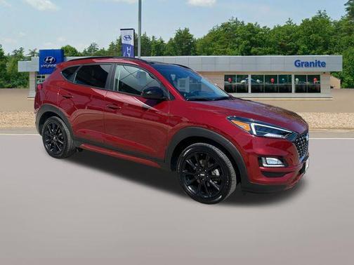 Gemstone Red 2019 Hyundai TUCSON Night