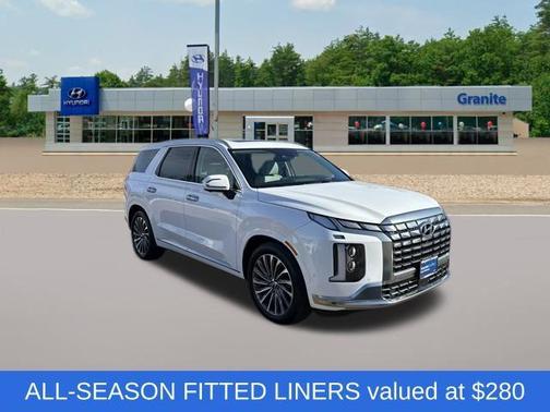 Hyper White 2025 Hyundai PALISADE Calligraphy