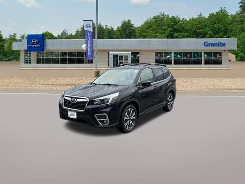 Crystal Black Silica 2021 Subaru Forester Limited