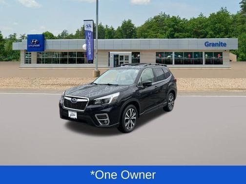 Crystal Black Silica 2021 Subaru Forester Limited