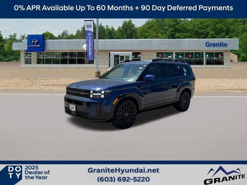 Atlantic Blue 2026 Hyundai SANTA FE Calligraphy