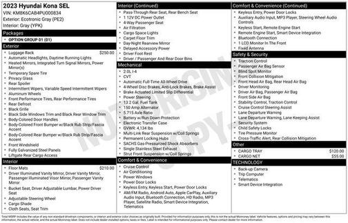 2023 Hyundai KONA SEL